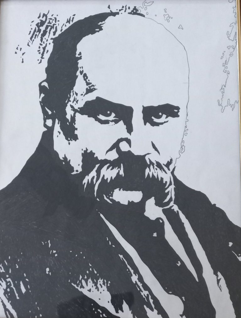 Детальніше про статтю У бібліотеці Канівського фахового коледжу культури і мистецтв представлено виставку “Живуть, Тарасе, поміж нас і голос твій, і пензель твій, і слово”